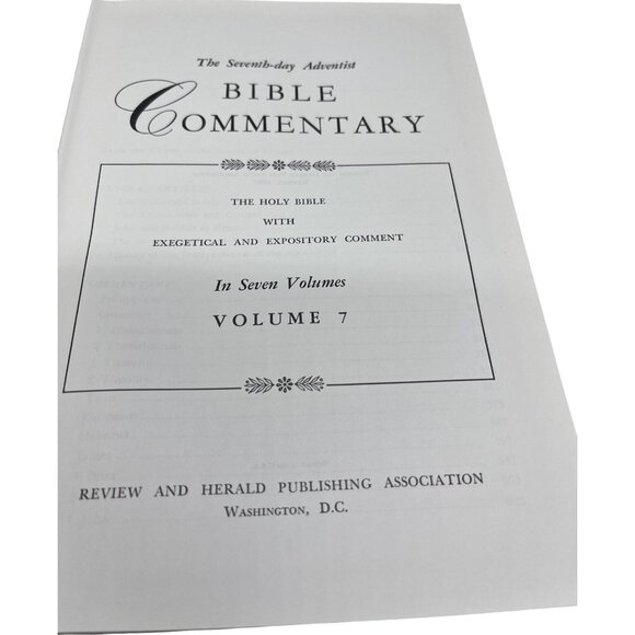 bible commentary volume 7 hardcover book the holy bible exegetical 1980 READ - Picture 1 of 9